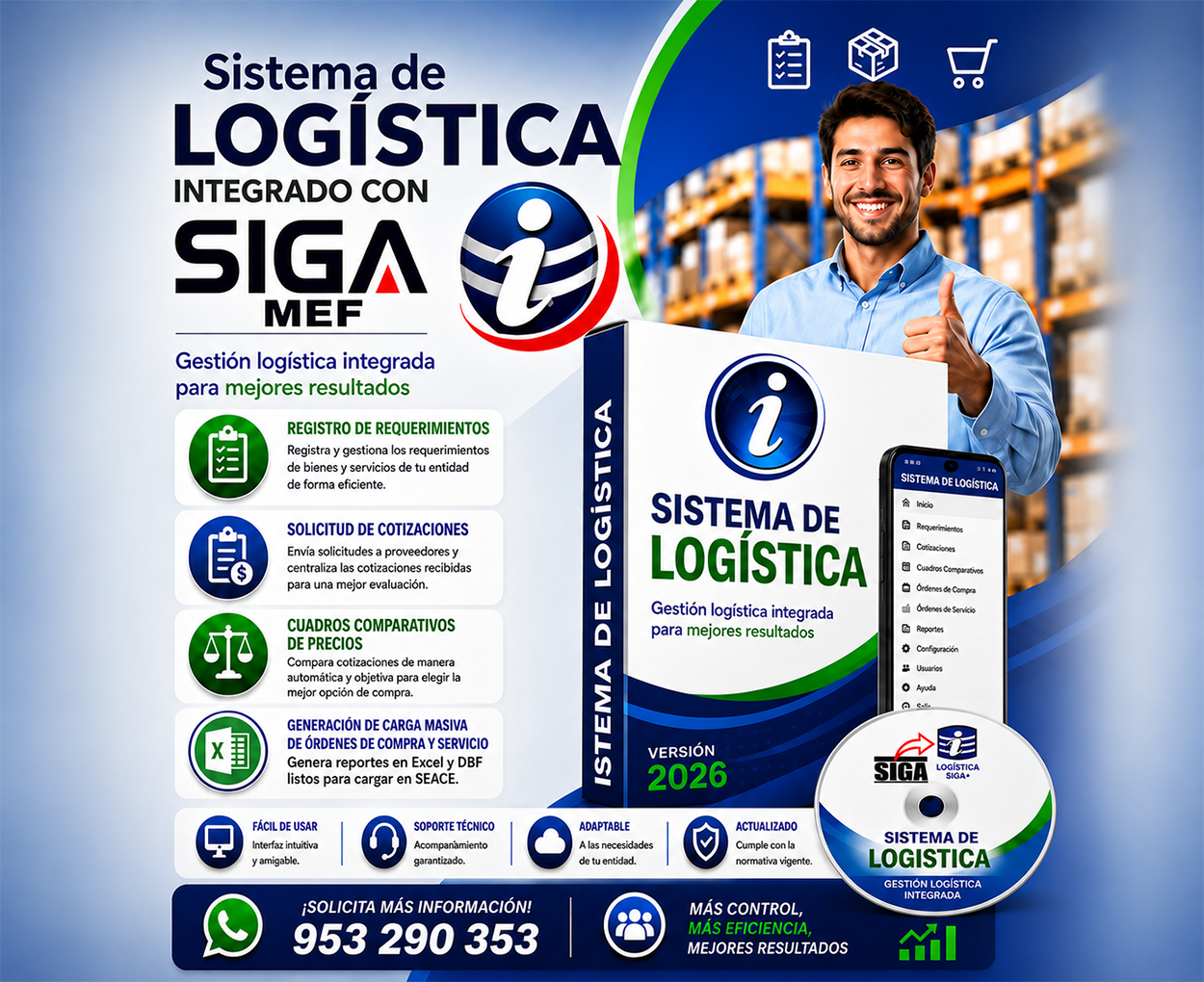 sistema de logistica desde SIGA